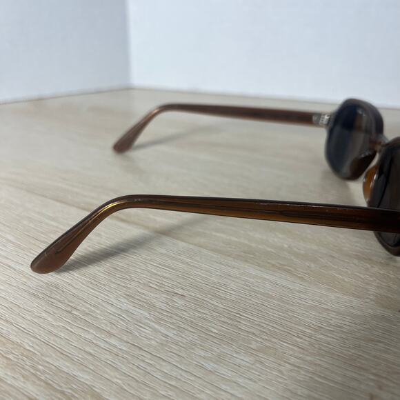 Vintage Romco 4 1/2 - 5 3/4 RO 48-20 Eyeglasses READ DESC FRAMES ONLY Brown - Picture 13 of 14